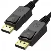 Cabo DisplayPort Unitek Y-C609BK — 3 m, macho-macho, preto