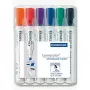 Marcador Staedtler 351 B WP6 6 unid. preto azul verde laranja vermelho violeta