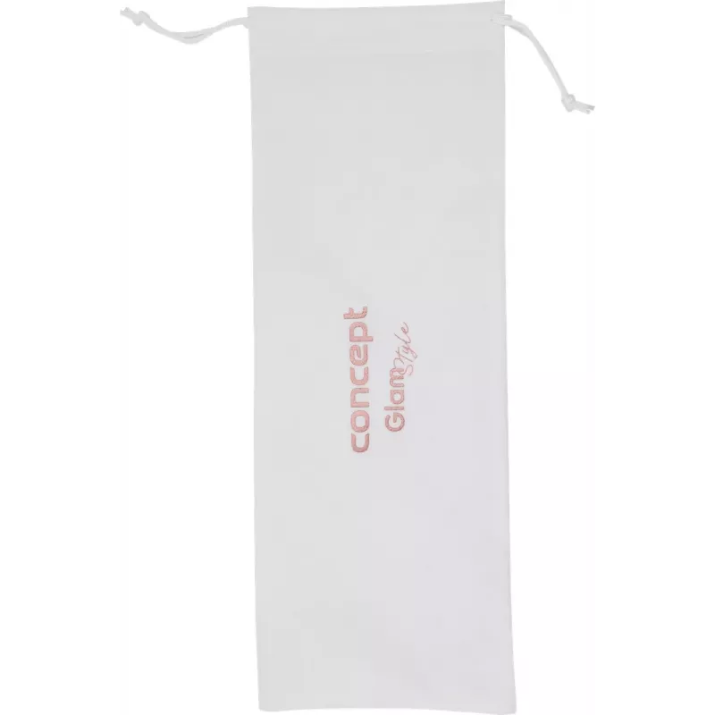 Concept GLAM Style KT2140 modelador de ondas para o cabelo, 100 W, 9 níveis de temperatura, revestimento cerâmico, cabo giratório de 1,8 m, ouro rosa