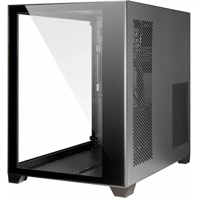Caixa de PC Inter-Tech C-501 Aspect Midi Torre preta