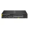 HPE Aruba Networking 6100 12G Class4 PoE 2G/2SFP+ 139W Managed L3 Gigabit Ethernet (10/100/1000) Power over Ethernet (PoE) 1U preto