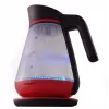 Chaleira elétrica PRIME3 1,5 L 2200 W vermelha transparente