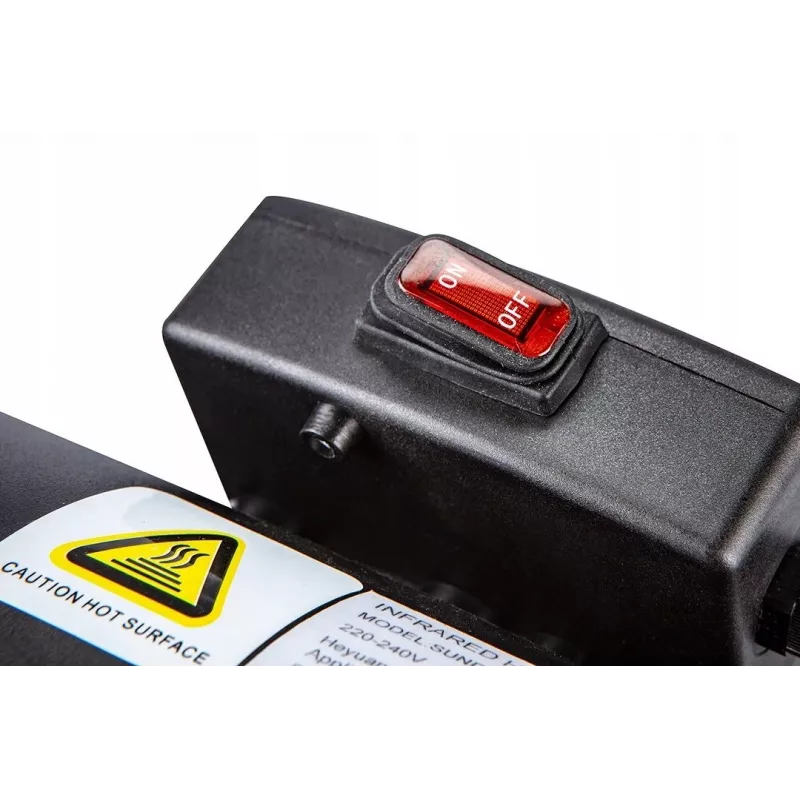 Aquecedor elétrico infravermelho NEO TOOLS 90-032 para interior e exterior 2000 W preto