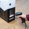 Leitor de códigos de barras manual QOLTEC 50863 — leitor 1D/2D, USB com fios, sensor LED, preto, 5V, cabo de 1,8 m