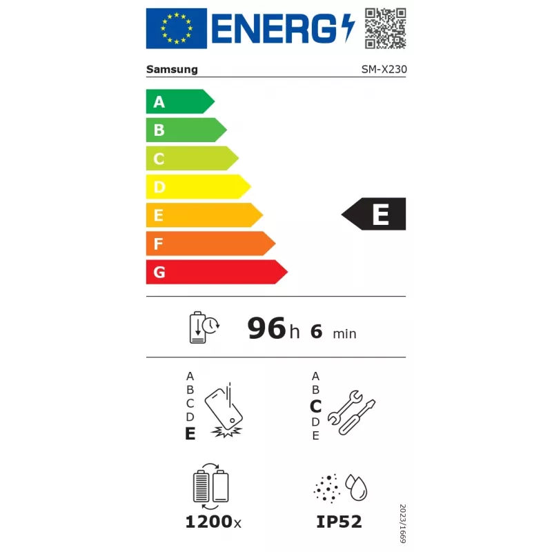 Samsung Galaxy Tab A11+ (X230) (cinzento) 11 polegadas TFT LCD 1200x1920, 2,5 GHz & 2,0 GHz / 128 GB / 6 GB RAM / Android 16 / microSDXC / Wi-Fi, BT | Samsung