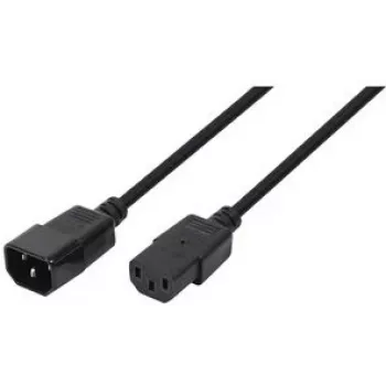 Cabo de alimentação LogiLink CP110 3 m conector fêmea C13 conector fêmea C14