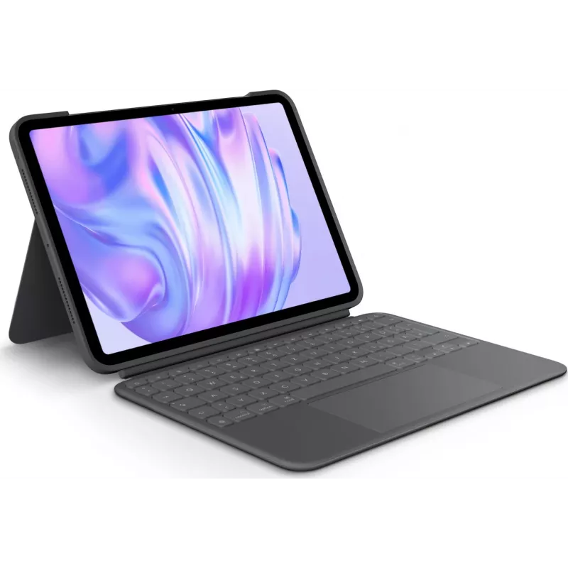 Logitech Combo Touch Teclado QWERTZ alemão Smart Connector grafite