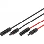 Cabo Digitus DK-SCEC66-0030 6 mm² 3 m MC4 Preto Vermelho