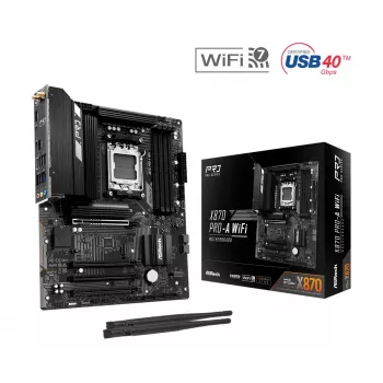 ASRock X870 Pro-A WiFi AMD X870 AM5 ATX Placa-mãe