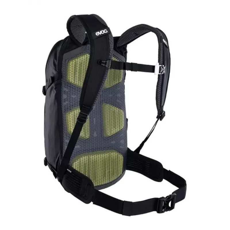Mochila EVOC Stage mochila de bicicleta preto nylon, polirratan