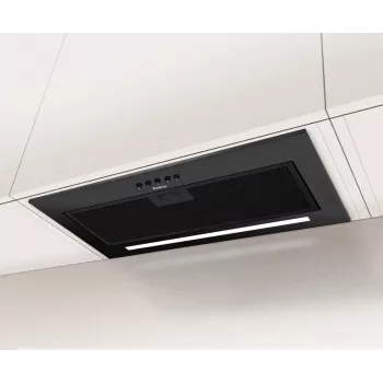 Exaustor de encastrar AMICA OMC6271B, filtro de carvão, 54 dB, classe de eficiência energética C