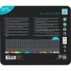 Faber-Castell Black Edition lápis de cor, 100 unid. em caixa de metal (116490)