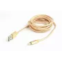 Cabo Lightning Cablexpert CCB-MUSB2B-AMLM-6-G 1,8 m dourado