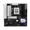 Placa-mãe ASROCK A620AM PRO RS WIFI AM5 microATX, AMD A620, 4×DDR5, Wi‑Fi, HDMI, DP, 3×M.2, 2×SATA, áudio 7.1, LAN 1Gb