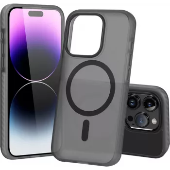 Capa nevox StyleShell Invisio preto iPhone 16 Pro (2400)