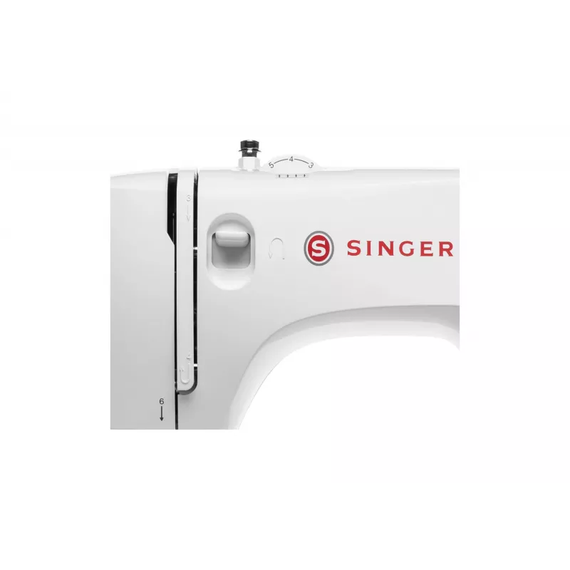Máquina de costura automática SINGER M2605 Eletromecânica Branca