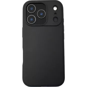 Capa de silicone JT Berlin Steglitz MagSafe para Apple iPhone 17 Pro — capa de proteção em silicone, preta