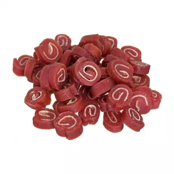 Petiscos para cães PETITTO Sushi com Peixe e Pato 500 g — petiscos de treino tenros hipoalergénicos, proteína 26%, humidade 23%