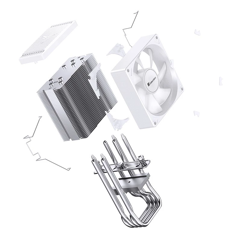 Jonsbo CR-1400 EVO Color cooler a ar para CPU, 92 mm, branco