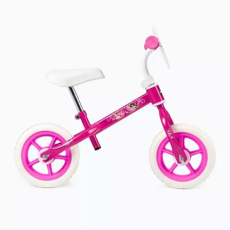 Bicicleta de equilíbrio HUFFY Princess 10 inch para crianças, sem pedais, quadro leve, pneus de espuma