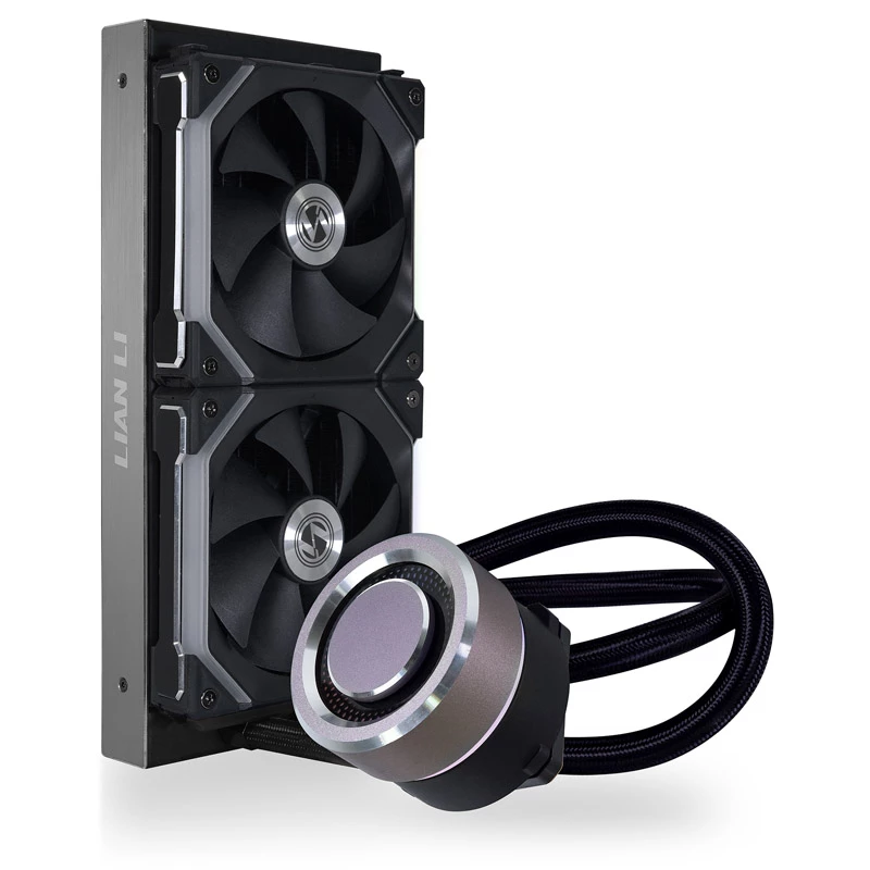 Refrigerador líquido all-in-one para processador Lian Li Galahad AIO 12 cm Preto