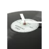 Relógio de parede NeXtime 5163 Little Spinning Time, Ø20 cm, preto
