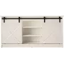 Cómoda 160x80x35 GRANERO branco/branco brilhante