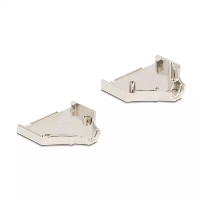 Conector de cabo DeLOCK 67135 D-Sub 25 pinos prateado conector fêmea