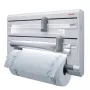 Suporte de rolo de cozinha Leifheit 25703 suporte de rolo de cozinha de parede cinzento, branco