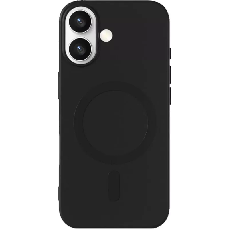 Capa traseira protetora jt berlin Pankow Soft MagSafe para Apple iPhone 17 preta