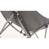 Cadeira de campismo Outwell Tally Lake — 4 pernas, carga máx. 120 kg, peso 4,9 kg, 620×650 mm