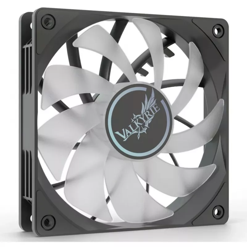 Valkyrie V12R ARGB 120 ventoinha de caixa, pás invertidas, preto, VK-FANV12RB