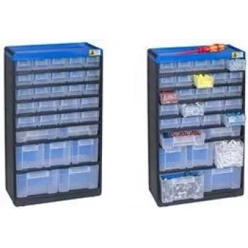 Caixa de armazenamento allit VarioPlus 30,0 x 13,5 x 52,5 cm – organizador de plástico