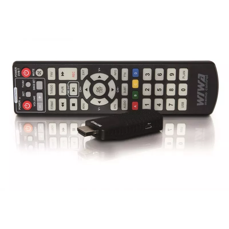 Descodificador Sintonizador TV Wiwaj DVB-T2 Hevec Mini LED