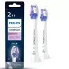 Cabeças de escova de dentes elétrica sónica substituíveis ultra macias Philips S2 Sensitive HX6052/10