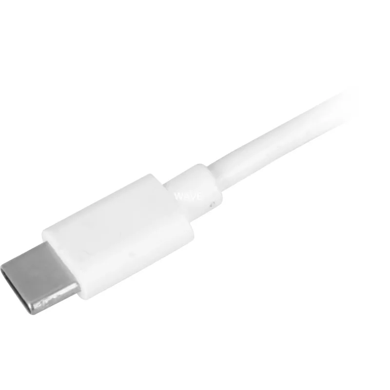 Cabo adaptador USB Sharkoon USB 2.0 A para USB-C 1,5 m, branco