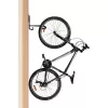 Suporte de parede para bicicleta MACLEAN MC-433 suporte vertical para bicicleta, dobrável, largura ajustável, para bicicletas até 20 kg, preto