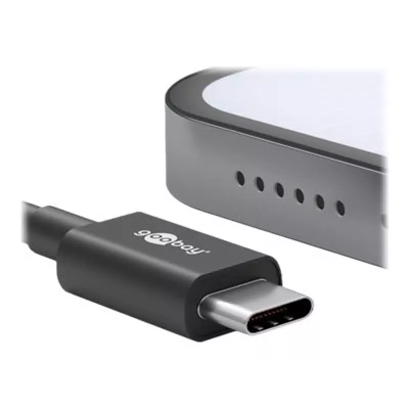 Cabo USB Goobay 66318 preto