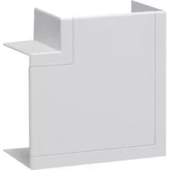 Cantoneira plana BR651005H9016 68x100mm OT 80mm hf branco (BR651005H9016)
