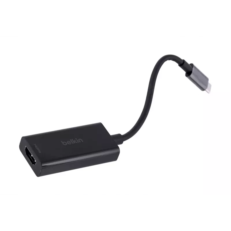 Adaptador de cabo de vídeo Belkin AVC013BTBK HDMI Type-A (Standard) USB Type-C preto
