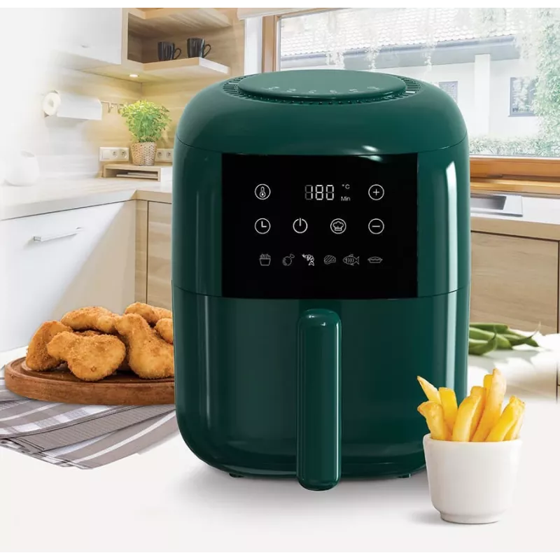 Fritadeira de ar quente Feel-Maestro MR-755 3 L 1200 W verde
