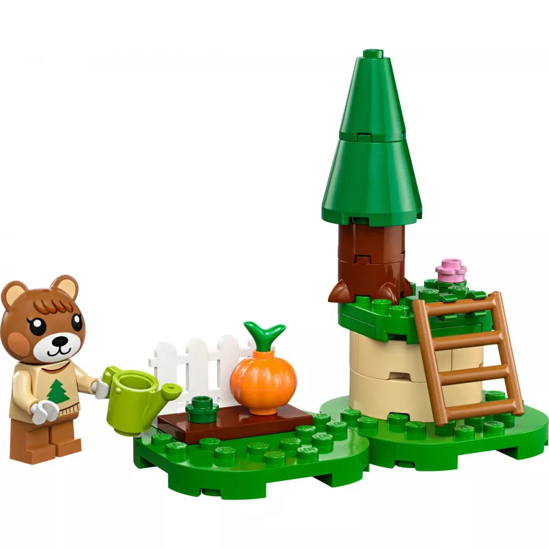 30662 Animal Crossing Monas Pumpkin Garden, brinquedo de construção Polybag
