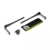Suporte para radiador BitsPower BP-120RADHV2-BK — suporte de montagem preto para radiadores de 120 mm