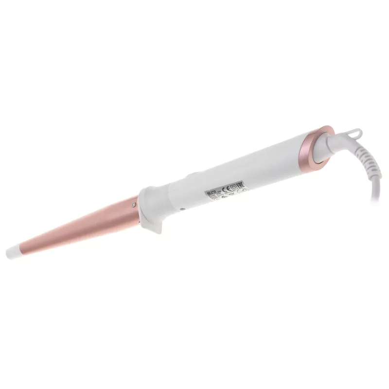 Ferro de encaracolar Adler AD 2119 – cónico, haste cerâmica 12–25 mm, regulável 120–200 °C, 45 W, rosa