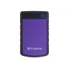 Transcend StoreJet 25H3P - Disco rígido - 4TB - externo (portátil) - 2.5 (6,4 cm) - USB3.0 - AES de 256 bits - roxo (TS4TSJ25H3P)
