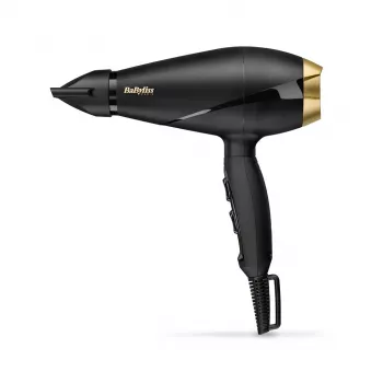 Secador de cabelo BaByliss 6704E 2000 W preto, dourado