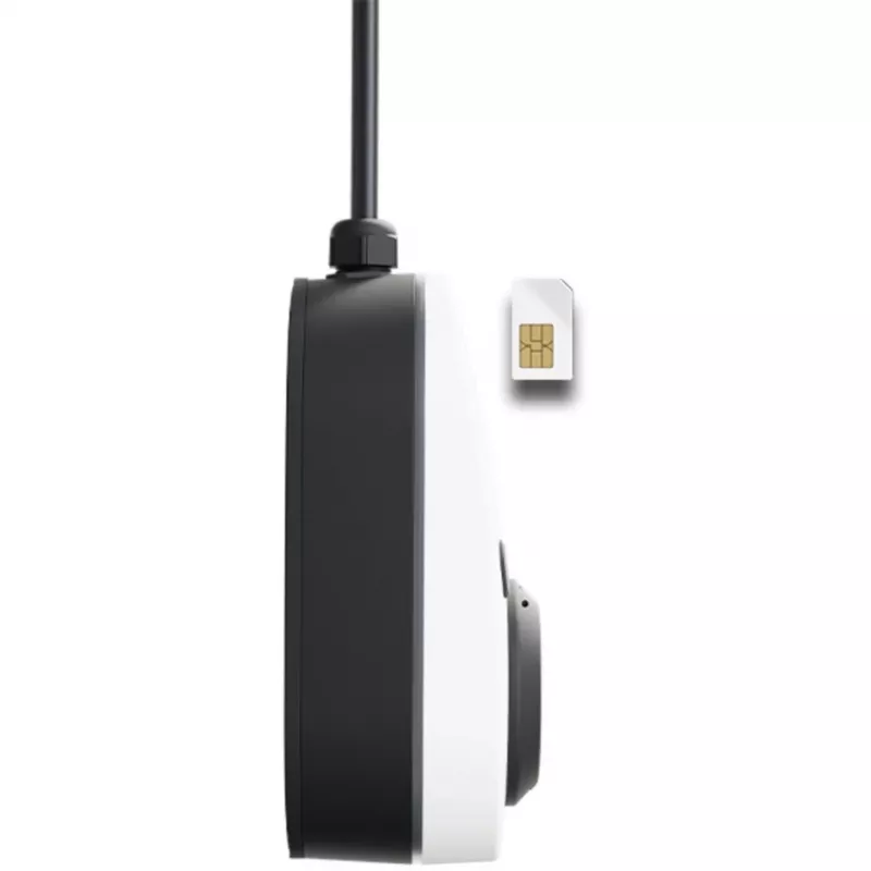 Carregador Gemini 2.0, 11 kW (16A 3 fases), Wallbox Branco/Preto, sem cabo, 4G/LTE