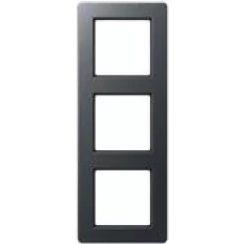 Moldura Jung, tripla, horizontal/vertical, AF 583 BF ANM (AF583BFANM)