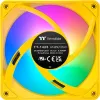 Ventoinhas de caixa Thermaltake CT140 EX ARGB 140 mm amarelo pack de 3