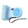 Suporte ativo para telefone Belkin Stage PowerGrip – bateria de 9300 mAh, azul-claro